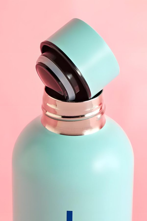 Iceland Blue I AM VERY BUSY Stainless Steel Water Bottle - Image 3