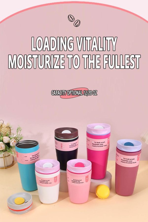 Pitaya Pink Stainless Steel Insulated Cup - Image 3
